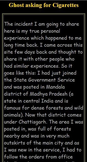 Image 1 for Indian True Ghost Stories