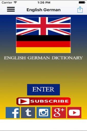 Image 0 for English German Dictionary…