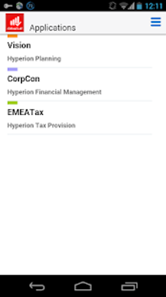 Imagen 1 para Oracle EPM Mobile