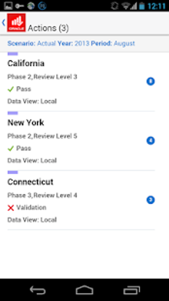 Image 3 for Oracle EPM Mobile
