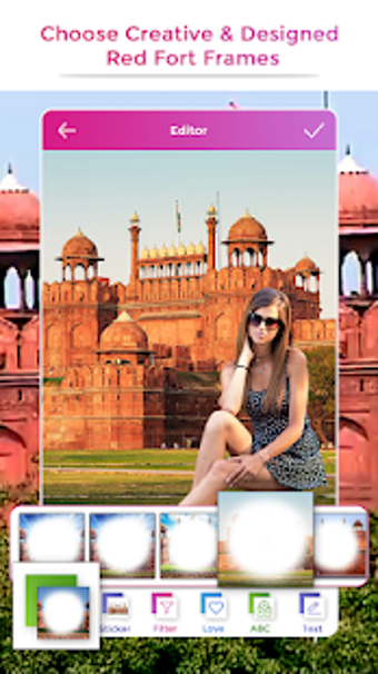 Imagen 3 para Red Fort Photo Frames