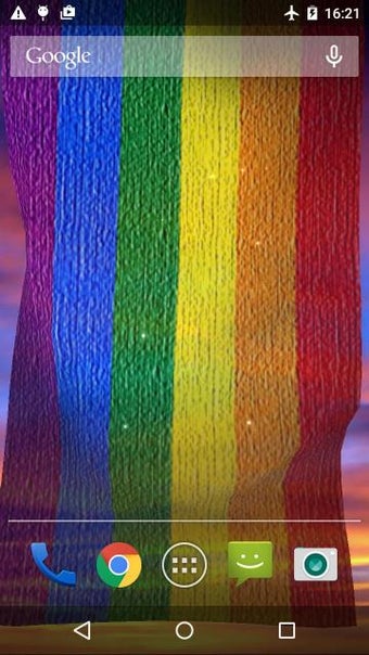 Imagen 3 para Rainbow Flag LWP (LGBT Pr…