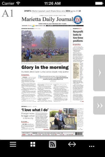 Image 0 for Marietta Daily Journal