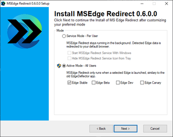 Image 0 for MSEdgeRedirect