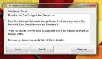 Imagen 1 para Daanav Text Encryptor