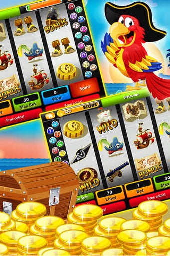 Image 0 for Pirate Slots - VIP Golden…