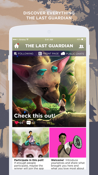 Imagen 1 para The Last Guardian Amino