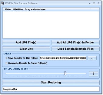 Image 0 for JPG File Size Reduce Soft…