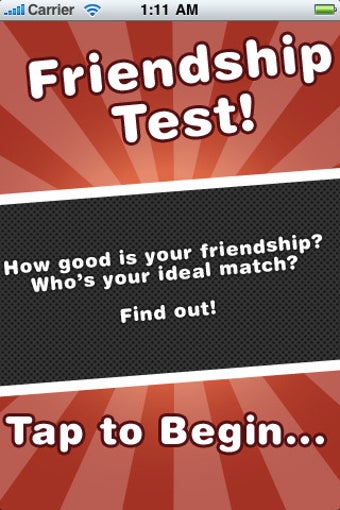 Image 0 for Friendship Test! (FREE)