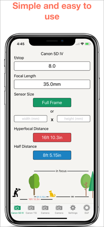 Imagen 1 para Hyperfocal Distance Calcu…
