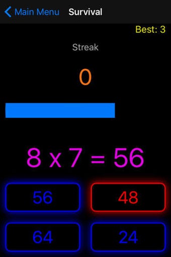Image 0 for Neon Times Tables (Multip…
