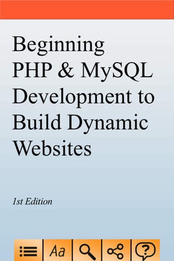 Image 0 for Beginning PHP and MySQL D…