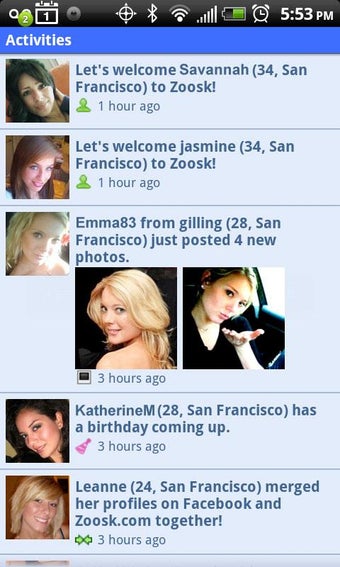 Image 0 for Zoosk Dating App: Meet Si…