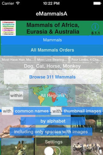 Image 0 for Mammals of Africa, Eurasi…