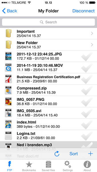Image 0 for FTP Client Lite