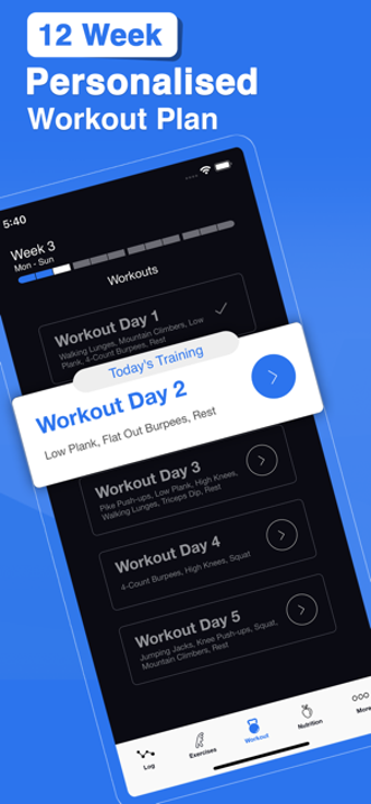 Imagen 0 para Fitness Workout App by Fi…