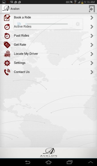 Image 1 for Avalon Transportation App