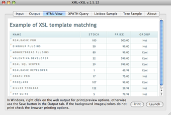Image 0 for XML+XSL