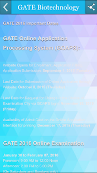 Image 1 for GATE Biotechnology Prepar…