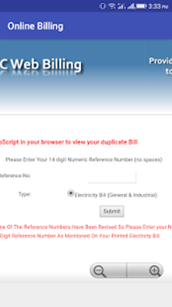 Image 0 for Electricity Bill Checker …