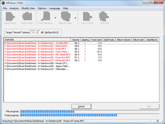 Image 0 for MP3Gain Portable