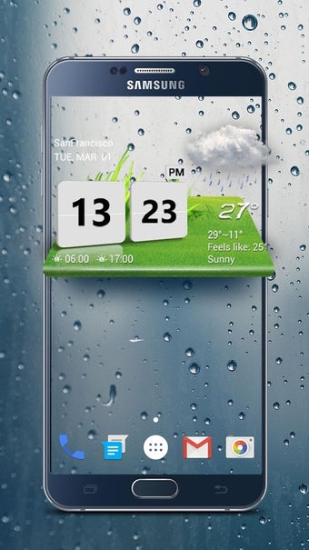 Image 0 for 3D Digital Weather Clock …