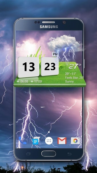 Image 2 for 3D Digital Weather Clock …