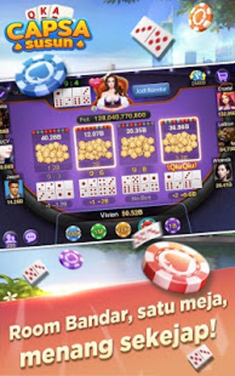 Imagen 1 para Capsa Susun Online:Poker …