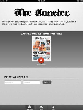 Imagen 0 para The Courier eEdition - a …