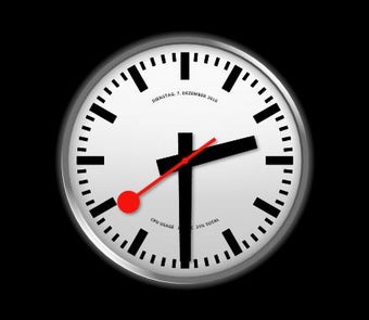 Image 0 for Swiss Railway Clock