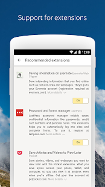 Imagen 0 para Yandex Browser (alpha)