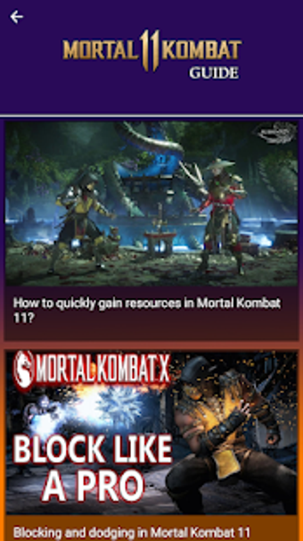 Imagen 1 para Guide for MK11