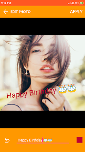 Imagen 1 para Happy birthday video make…