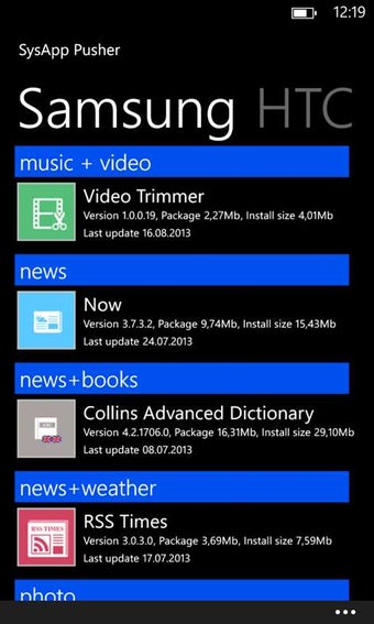 Imagen 2 para SysApp Pusher for Windows…