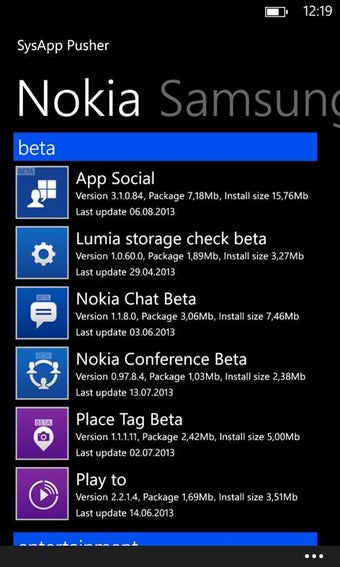 Imagen 1 para SysApp Pusher for Windows…