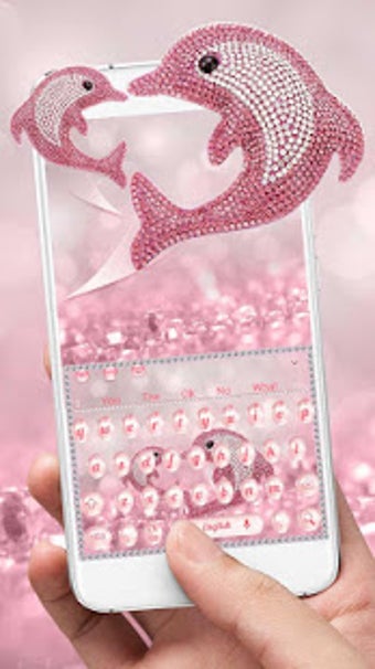 Image 2 for Crystal Couple Dolphin Ke…