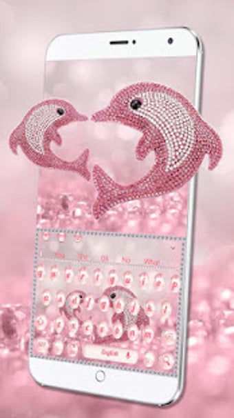 Image 0 for Crystal Couple Dolphin Ke…