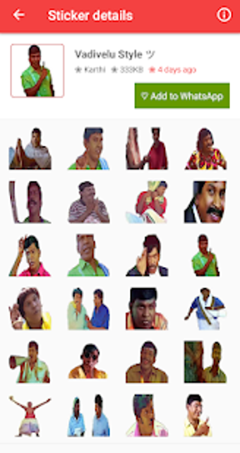 Imagen 1 para Tamil Stickers For WhatsA…