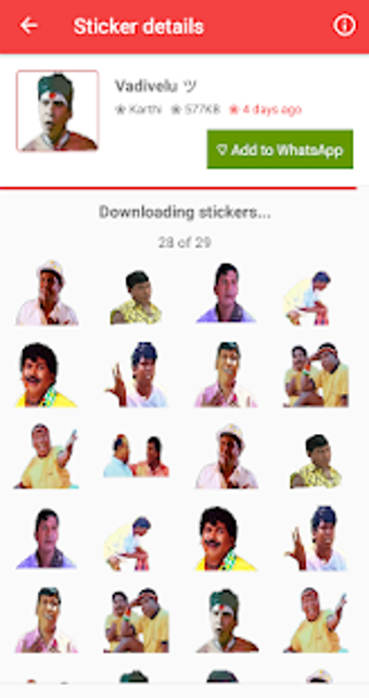 Imagen 0 para Tamil Stickers For WhatsA…