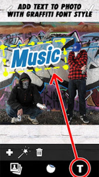 Imagen 3 para Graffiti Text on Photo Ed…