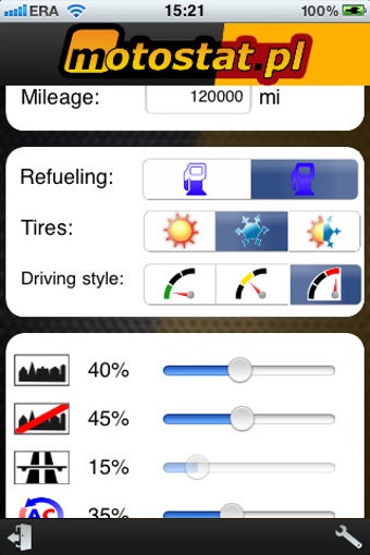 Imagen 3 para Motostat Fuel Tracker