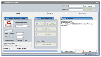 Imagen 0 para Galaxy Unlocker Client