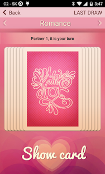 Image 2 for Couple foreplay sex card …