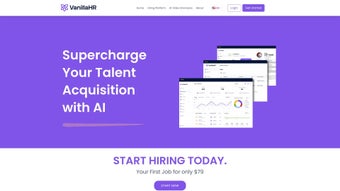 Imagen 0 para VanillaHR Hiring Platform