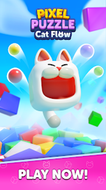 Image 0 for Pixel Puzzle: Cat Flow