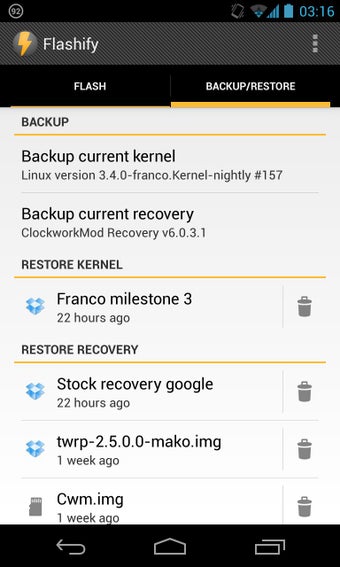 Imagen 0 para Flashify (for root users)