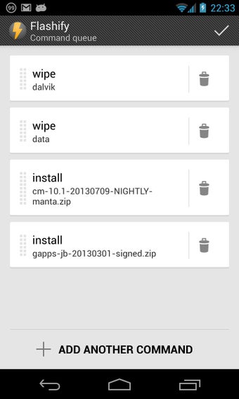 Imagen 1 para Flashify (for root users)
