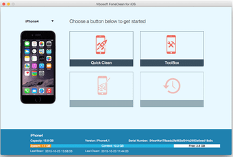 Imagen 2 para Vibosoft FoneClean for iO…
