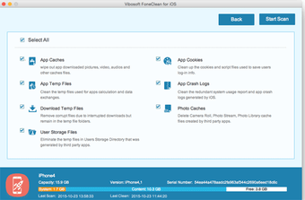 Imagen 1 para Vibosoft FoneClean for iO…
