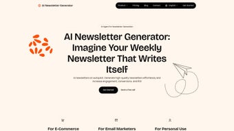 Image 0 for AI Newsletter Generator